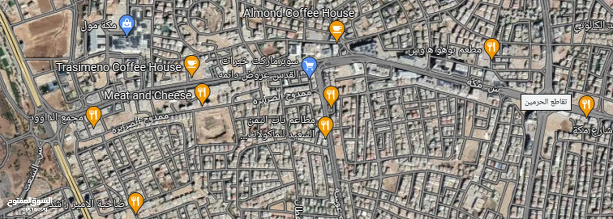 ارض لقطة سكنية للبيع 500 م سكن ج شارعين ضاحية الامير راشد