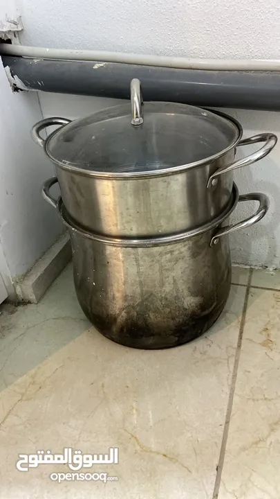عرباي ذره كامله بطناجرها وغازها