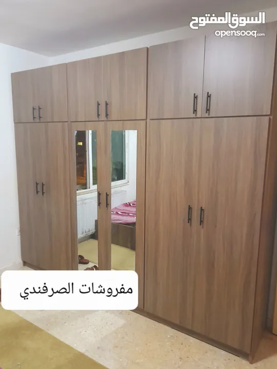 خزائن ملابس خشب لامنيت 18م الون حسب الطلب عرض خاص على جميع اعمالنا معاينه قبل الاستلام