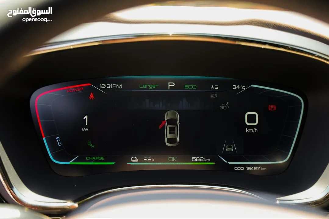 BYD Han 2023 605 KM عداد قليل 18 الف فقط