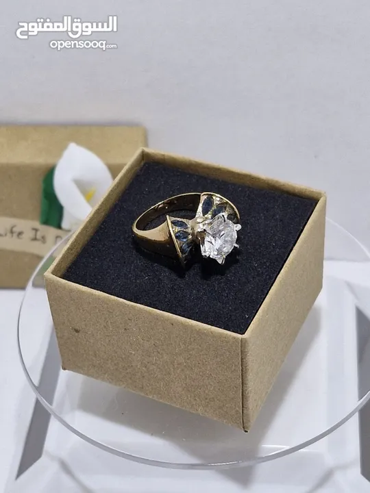 خواتم فضة 925 مع احجار كريمه مميزة