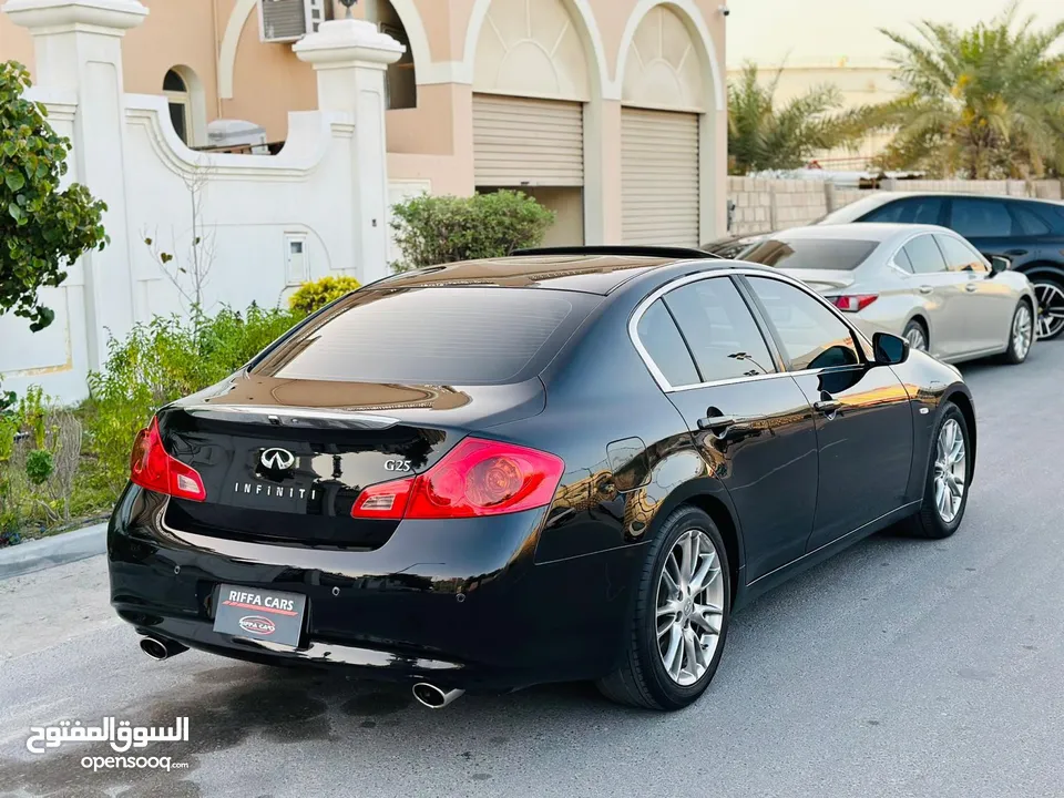 INFINITI G25 2014 MODEL FULLY LOADED USED CAR