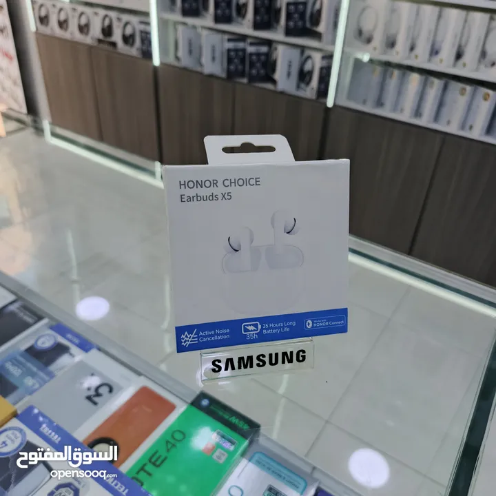 سمعاعات الاصليه الهونر x5  الاصليه غنيه عن التعريف تدوم اكثر من اسبوع شحن