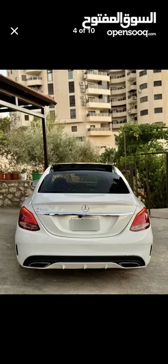 Mercedes Benz-C300 2016 محرك سعة 2000 -254 hp حصان