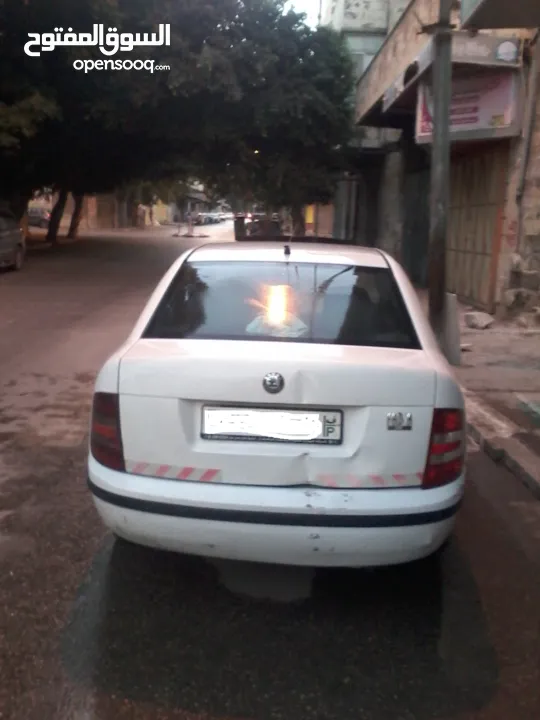 سيارة سكودا فابيا موديل 2003 سعر 16 الف شيكل