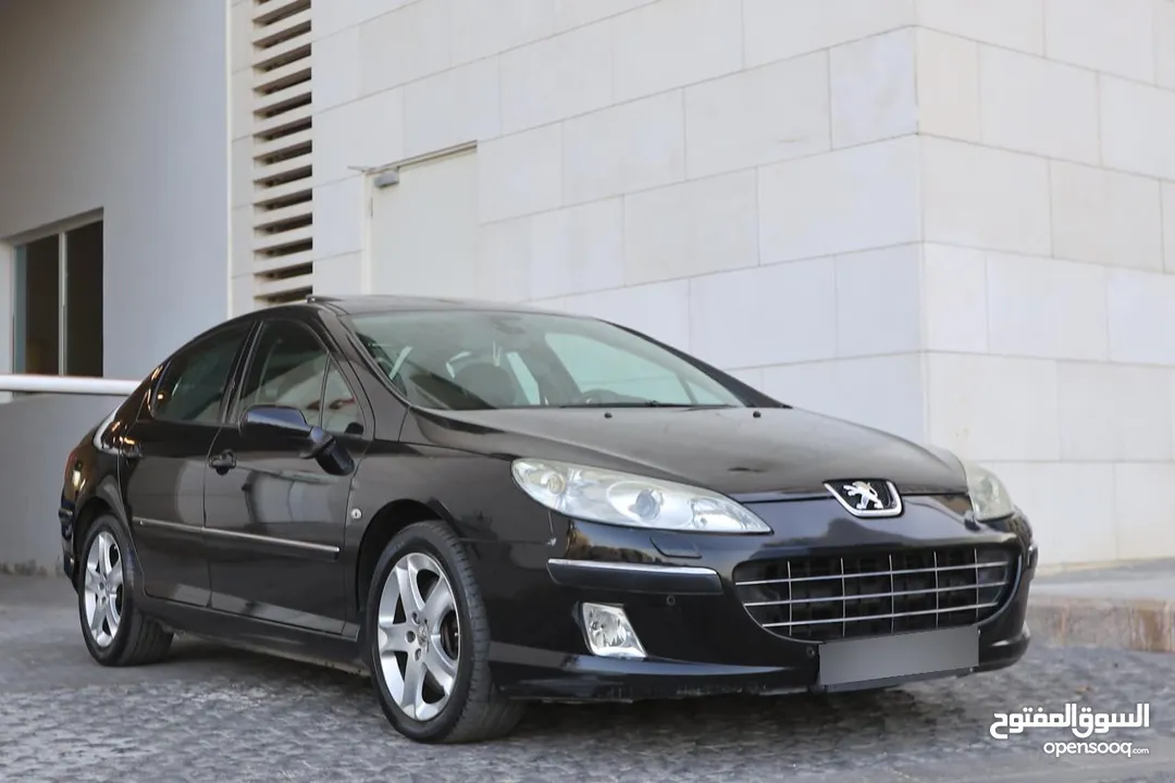 بيجو 407 موديل 2009 فل اوبشن اعلى مواصفات  3000 CC فحص كامل  7 جيد بدون ملاحظات قاطعه مسافه 112 الف