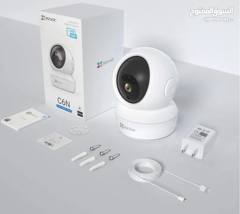 كاميرات مراقبة واي فاي EZVIZ Smart Camera TY2 2MP &  EZVIZ Smart Camera C6N 2MP