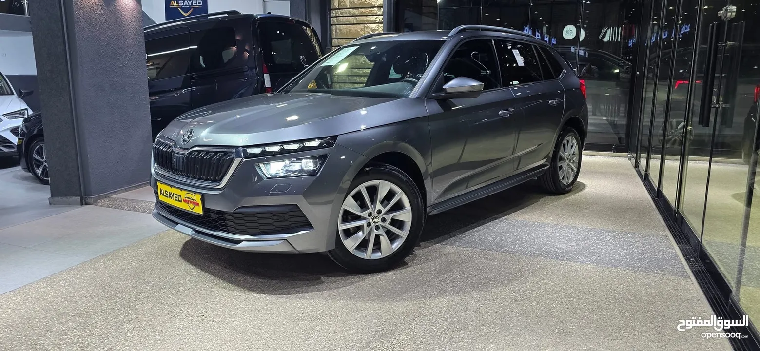Skoda kamiq 2023 كامل الإضافات