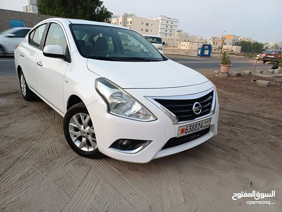 للبيع نيسان سني موديل 2020 فول اوتوماتيك رنقات المنيوم المالك الثاني فول بيمة سيفس الوكالة