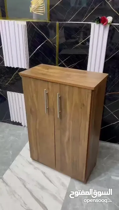 خزانة أحذية تفصيل خشب 90*60*30 بتحمل اوزان بالوان عصرية ومميزة وبأقل الاسعار