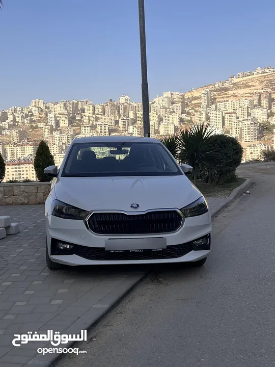 سكودا فبيا بحاله الوكاله عداد12km