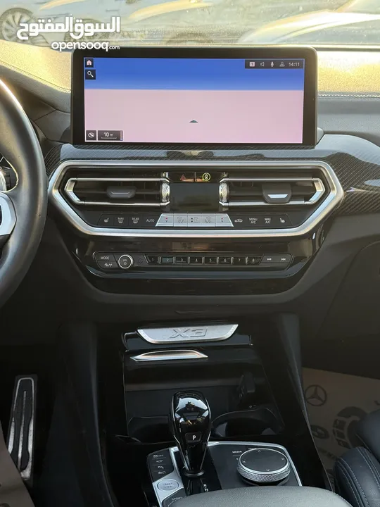 BMW x3 30e ترخيص 2022 ترخيص  محرك 2000 هايبرد plug in/يقطع على الشحنه 30 كيلو متر  293 حصان