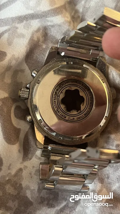 ساعه رجالي Montblanc اصلي 100% معدن بسعر قليل                    ..............................