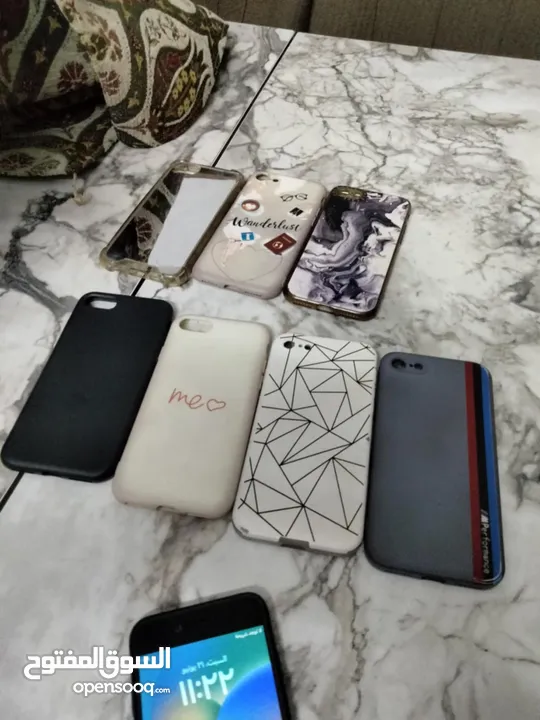 وصل وصل وصل  ايفون 8 عادي 64 جيجا بطارية 71 الجهاز مرتب كل قطعو اصلية