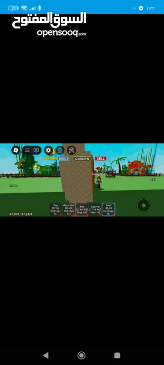 Grow a Garden موجود كل الكميات لي بدك ياها من حيوانات وا فواكه