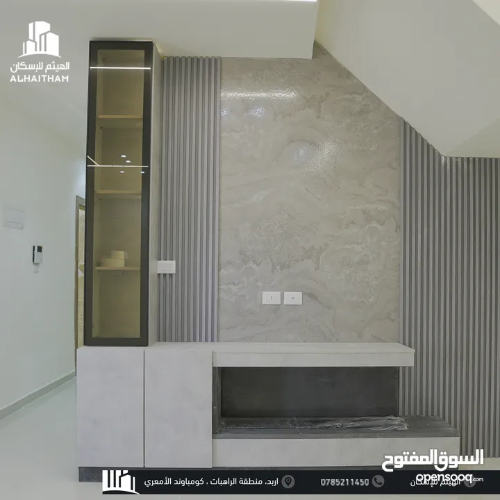 شقق سكنية فاخرة للبيع في ارقى احياء مدينة اربد ( منطقة الراهبات ) اسكانات الهيثم