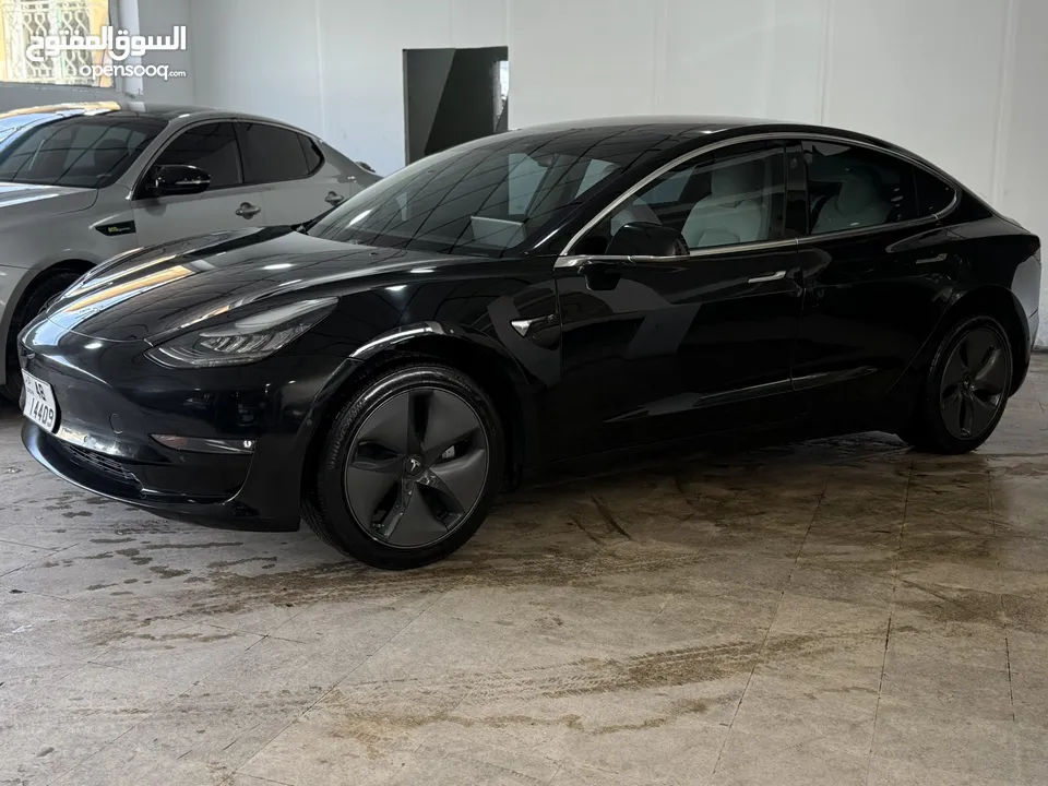 تيسلا tesla  model 3 standed plus 2019 كاش واقساط