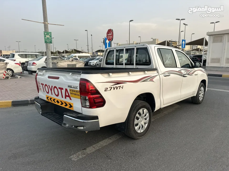 تويوتا هايلكس دبل كبينه فل تمتك موديل 2022