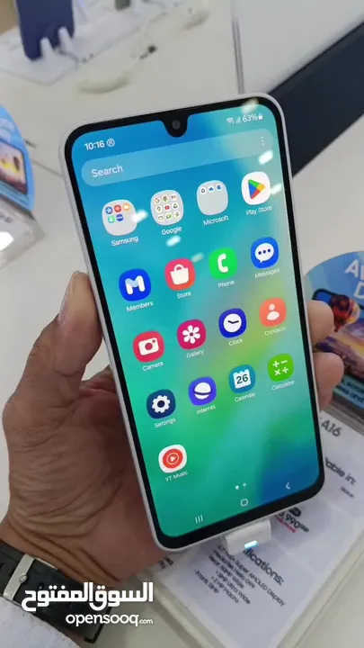 Samsung Galaxy A16 سامسونج جالكسي اقل سعر بالمملكة 128GB 4+4 RAM  جديد كفالة الوكيل الرسمي BMS