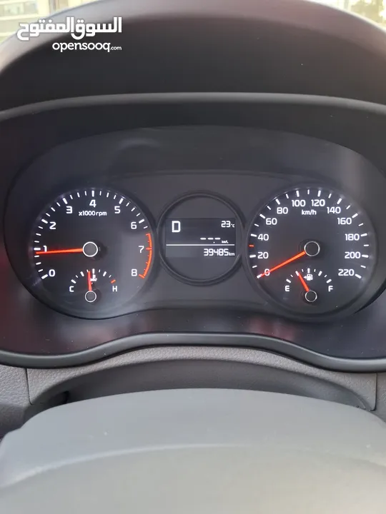 كيا بيكاتتو 2020 عداد 39000 k.m دهان الشركة ولا غرام بويا