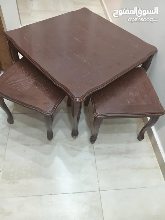 طقم كورنر عدد2 للبيع طاولات