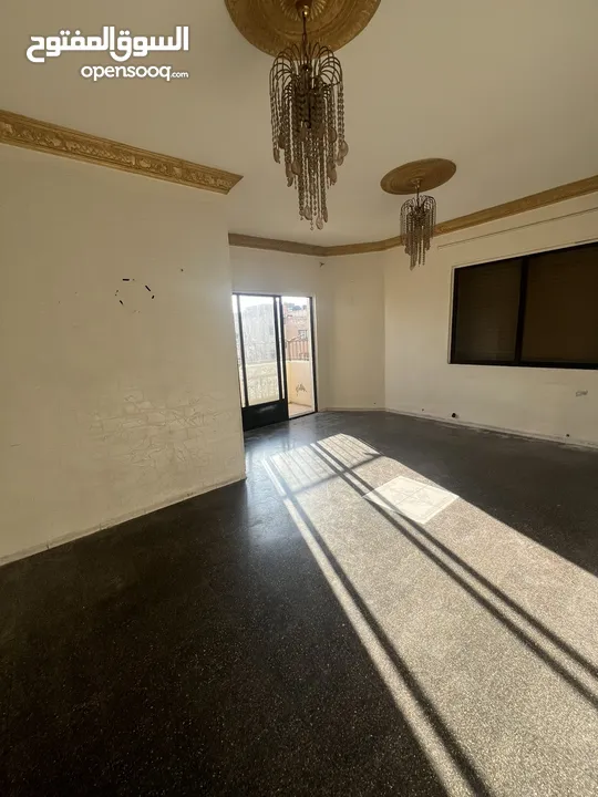 شقة للبيع في ضاحية الأمير حسن  طابق ثالث الأخير بدون مصعد  مكونة من : 2 غرفة نوم  صالون  2 حمام  مطب