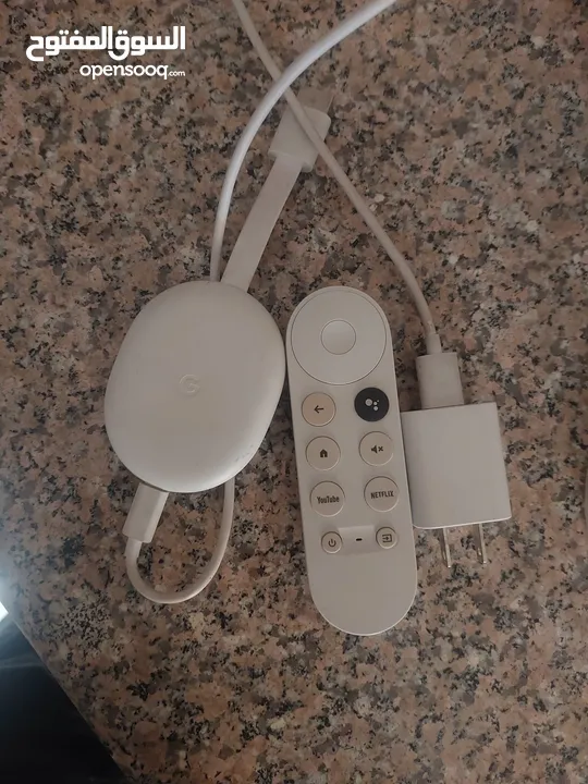 للبيع Google TV Streamer 4K  استخدام شهر مع جميع قطعته الاصليه