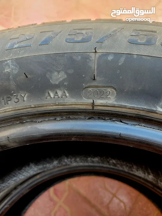 275 55 r20 seamtyre 2022 for sale 2 tires