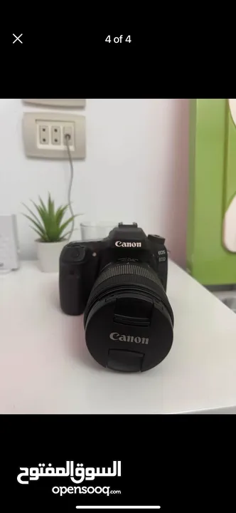 Canon 80D with 18-135 lens