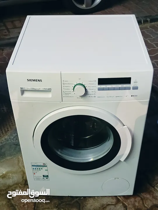 Siemens 7 kg washing machine for sale in good working with waranty delivery is avalable