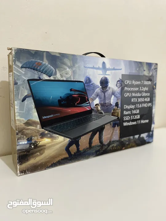 لابتوب Lenovo ideapad - استخدام بسيط Open box - مواصفات قوية للمصممين والمهندسين واللاعبين 800 دولار