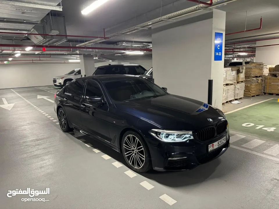 BMW 530 model 2017 GCC