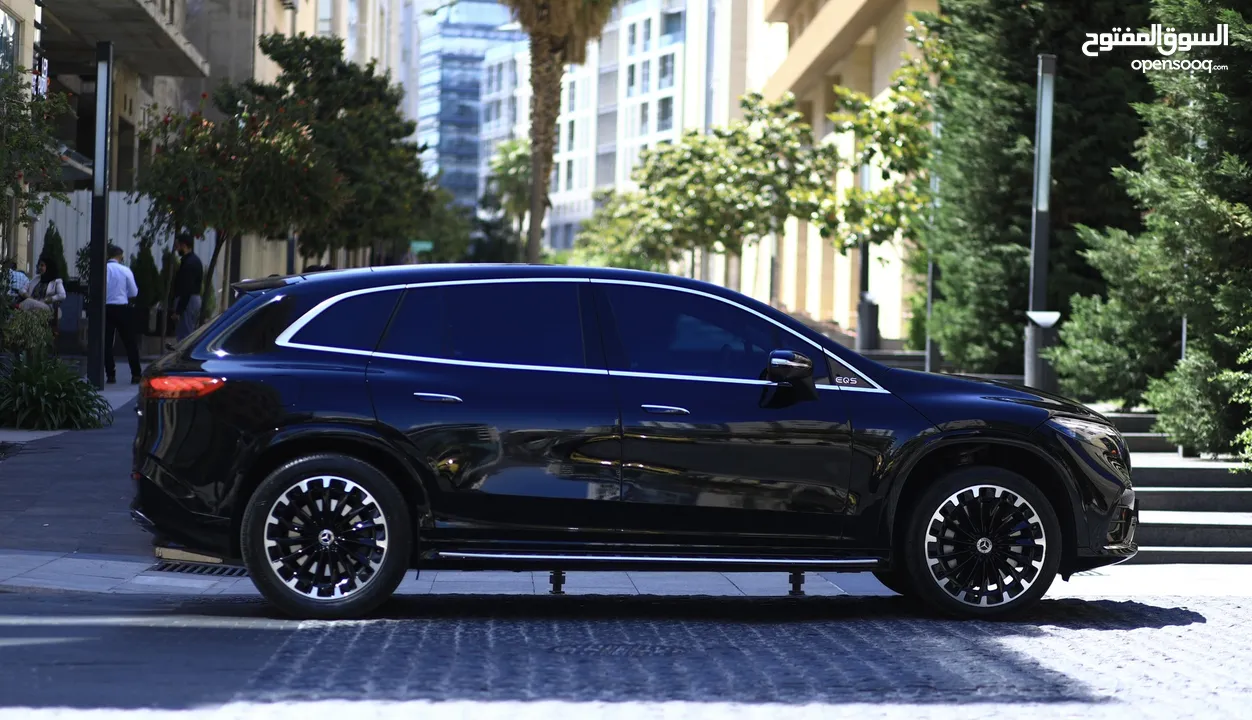 للبيع  مرسيدس MERCEDES EQS 580 SUV 4MATIC  موديل 2023  كهربائية بالكامل  7 مقاعد  فل كامل
