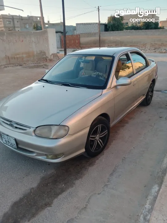كيا سيفيا تو 1997للبيع جير عادي  بحالة ممتازة البيع بداعي السفر