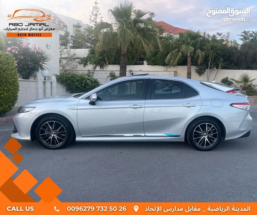 تويوتا كامري موديل 2019 فحص كامل 7 جيد فل مع فتحة بحالة الوكالة