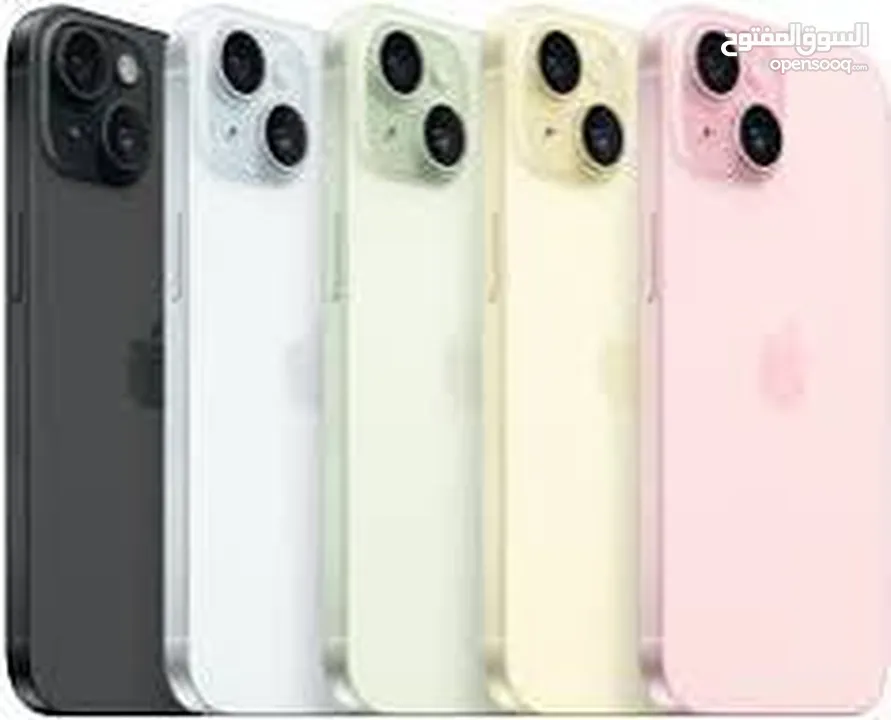 IPHONE 15 128GB جديد كفالة لمدة عام حميع الأوان متوفرة