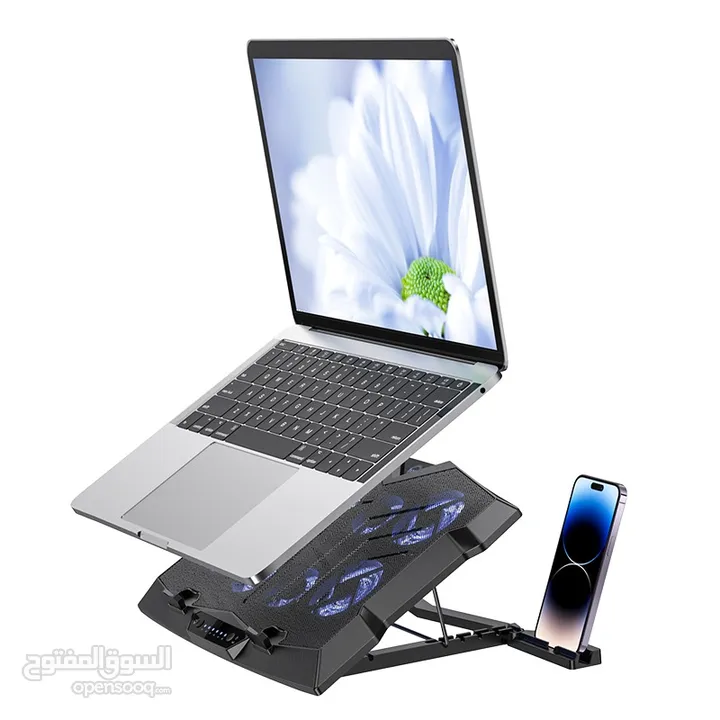Hoco GM27 8 Blades Laptop Cooling Fan With Stand.