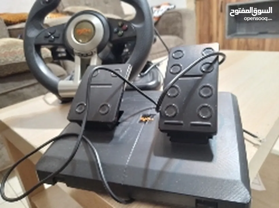 ستيرنج جيمنج لاجهزة ps3 + ps4 +pc +xbox جير عادي واتوماتيك PXN racing wheel