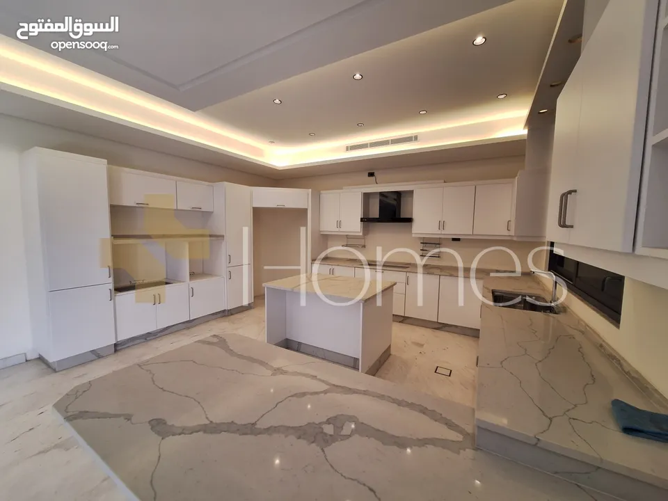 شقة طابق اول للايجار في عبدون بمساحة بناء 350م