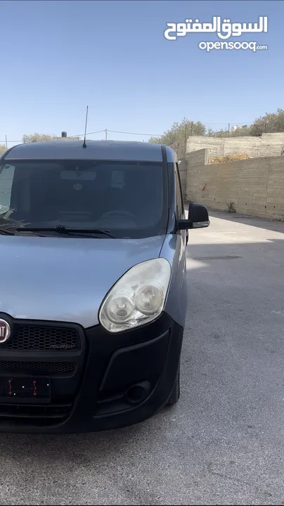 فيات دوبلو 2011 / ماطور 2000 سيسي تيربو / 7 مقاعد اصلي / عداد 80 الف كيلو / ايد اولى