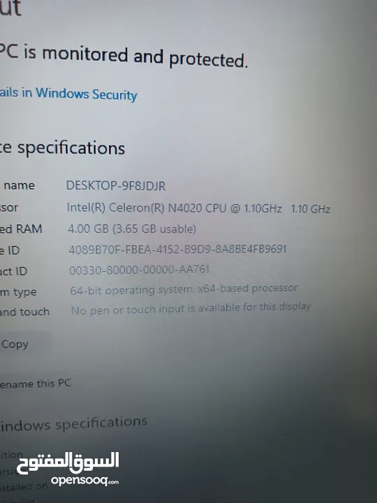 Laptop Lenovo الجيل التاسع لاب توب