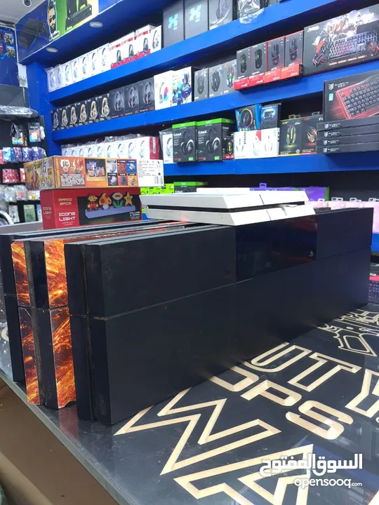 بلاي ستيشن 4 بلايستيشن  PS4 Fat Used مكفول