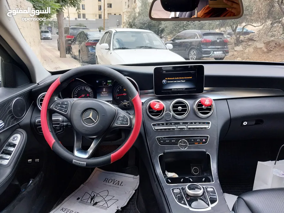 مرسيدس C350 e plug in  فحص كامل