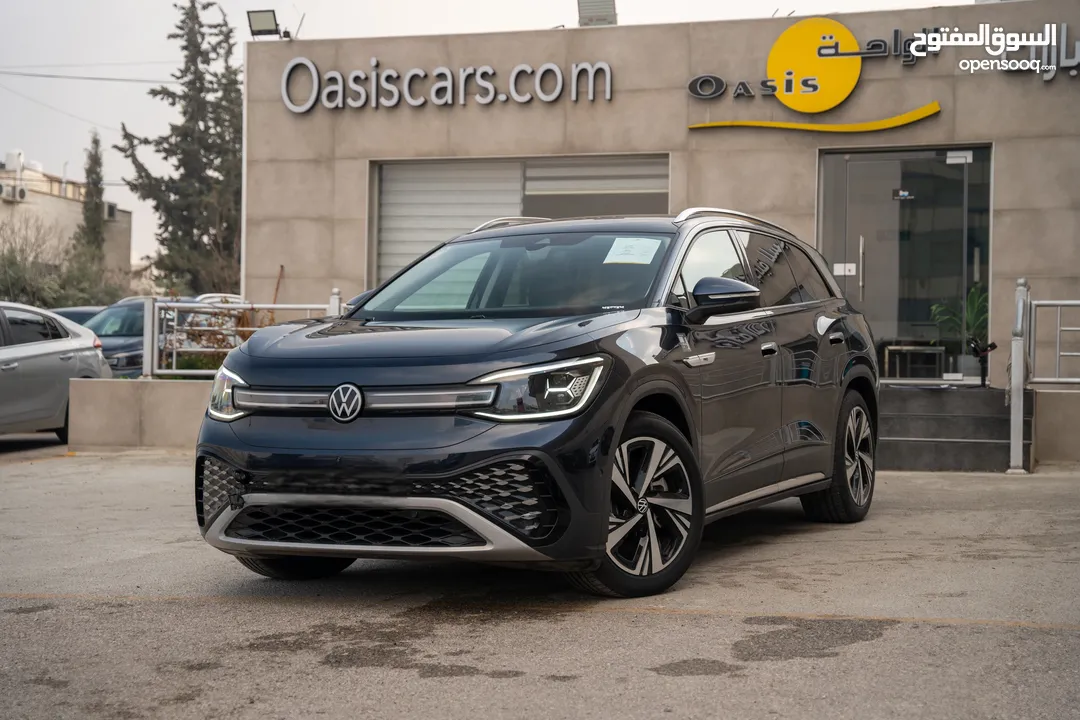 Volkswagen ID6 Pro 2022 + 2023  مستعمل و كفالة اتوهب فحص اتوسكور 90% فما فوق
