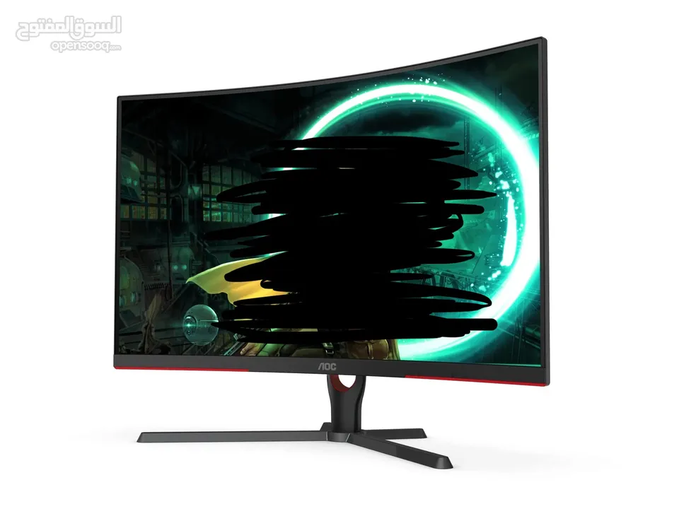 AOC CQ32G3SE Gaming Monitor and work Not used brand new شاشة جديدة للبيع غير مستعملة