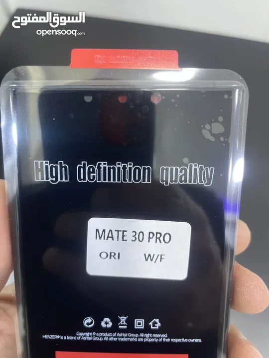شاشة هواوي mate 30 pro اصلي شركة مع فريم