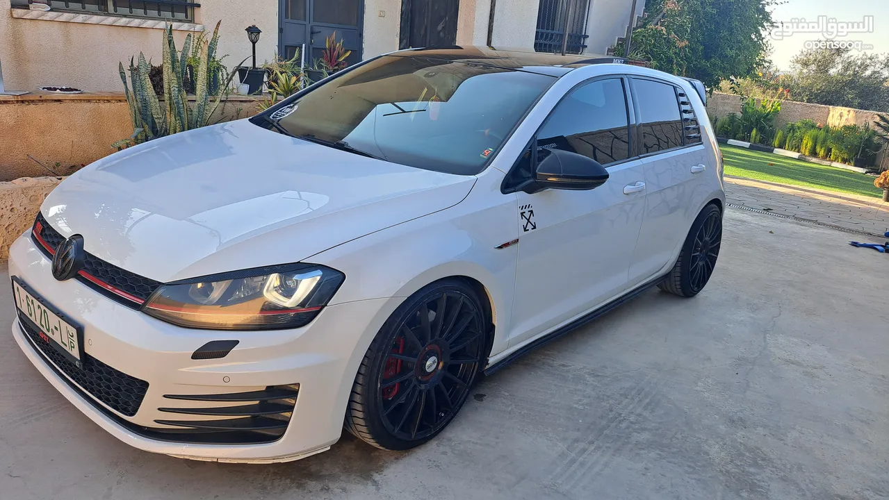 عرررض مغرري حرررق كااااش فقط ككاش golf gti mk7 2000 turbo 245 حصان  مش tsi