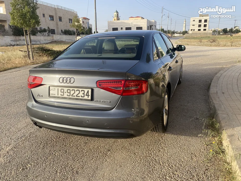 Audi A4 1.8 T 2015  فحص كااامل بحالة ممتازة وارد الوكالة الأردنية  فل اوبشن