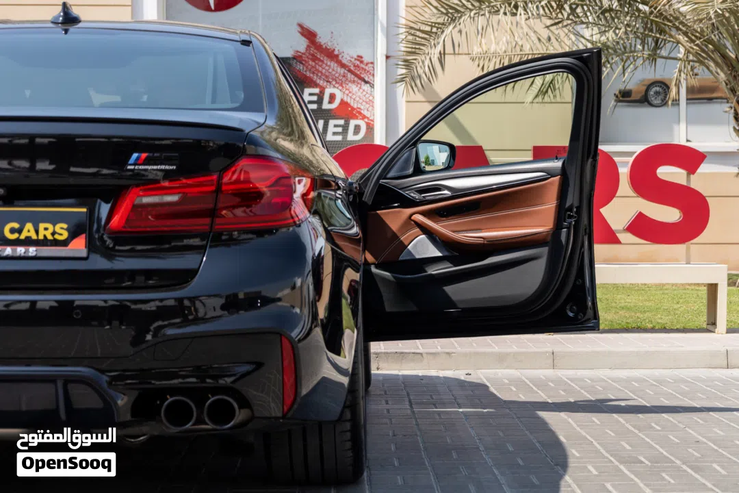 BMW M5 Competition M-Sport 2020 GCC under Agency Warranty and Service Contract