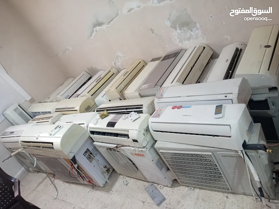 مكيفات واحد طن و2 طن وطن متنقل وعادي انفيرتر جميع الأحجام اسعار مناسبه الاتصال